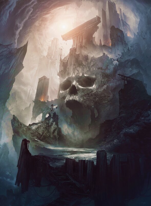 Skull-shaped Mountain