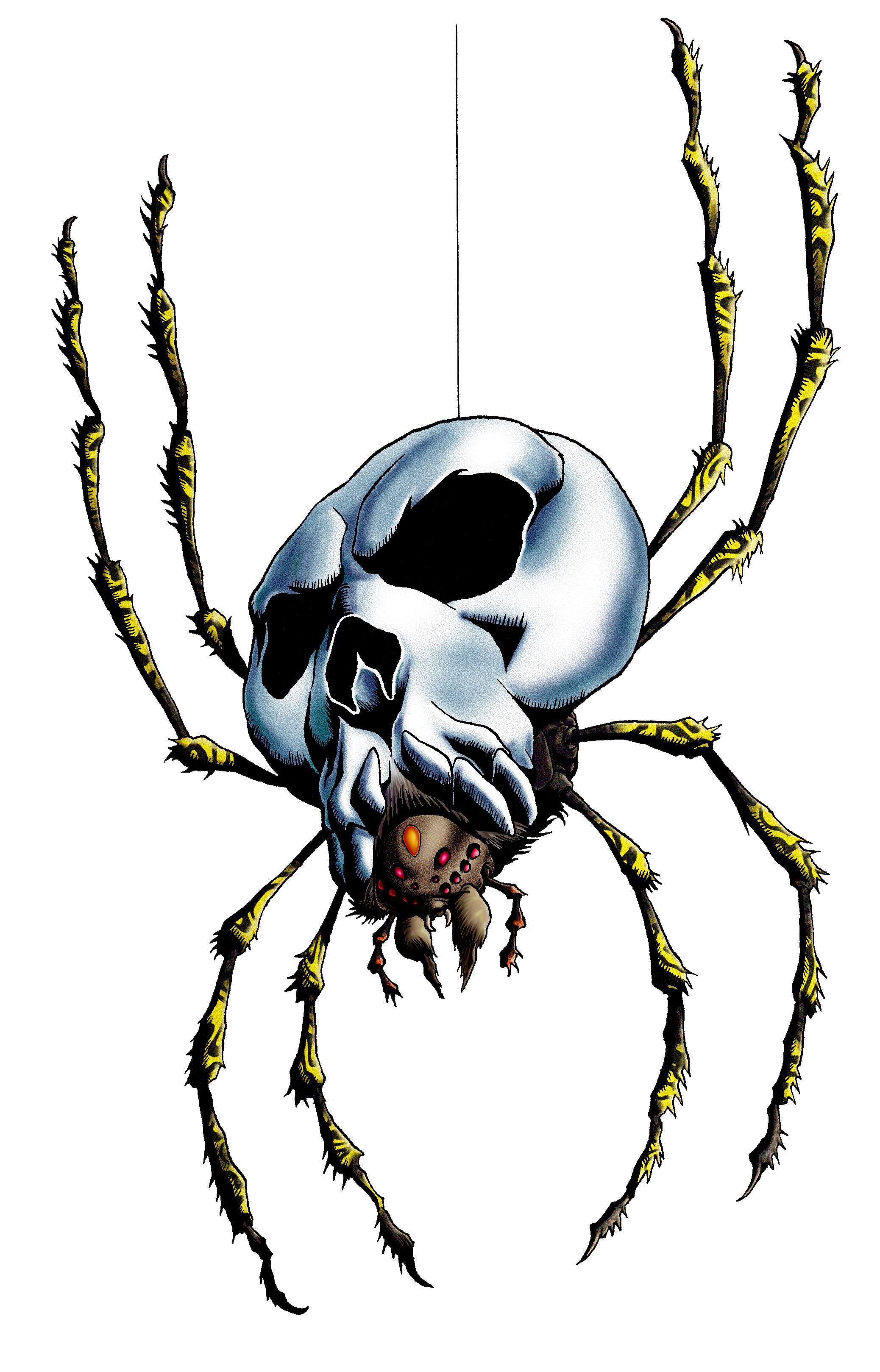 skull spider creature
