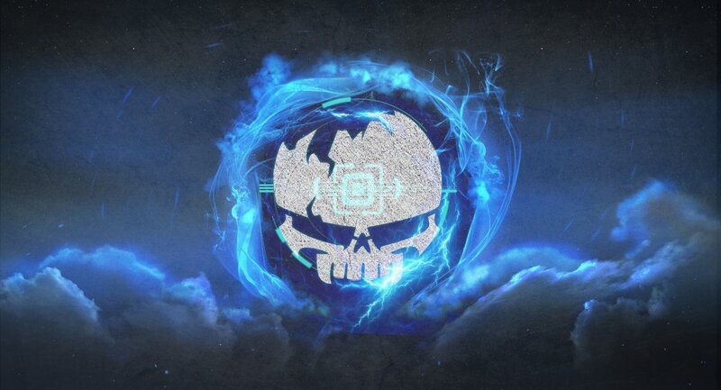 Skull Symbol in Storm