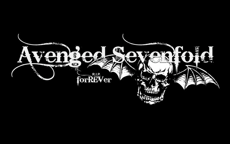 Skull with Bat Wings — Black, Dark