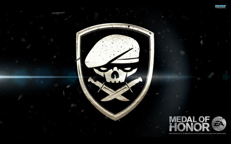 Skull with Beret and Knives