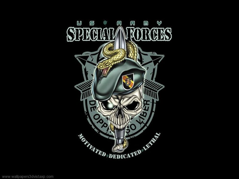 Skull with Beret and Snake