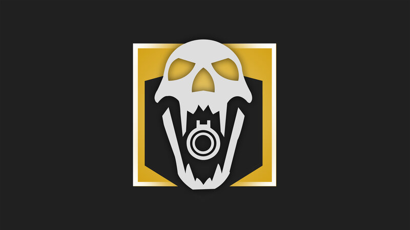 Skull with Camera Lens