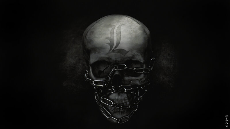 Skull with Chains