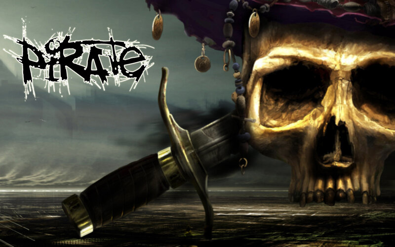 Skull with Dagger
