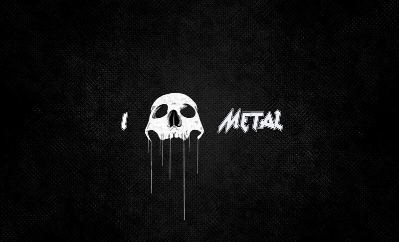 Skull with Dripping Liquid — Black
