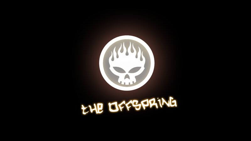 Skull with Flames Logo
