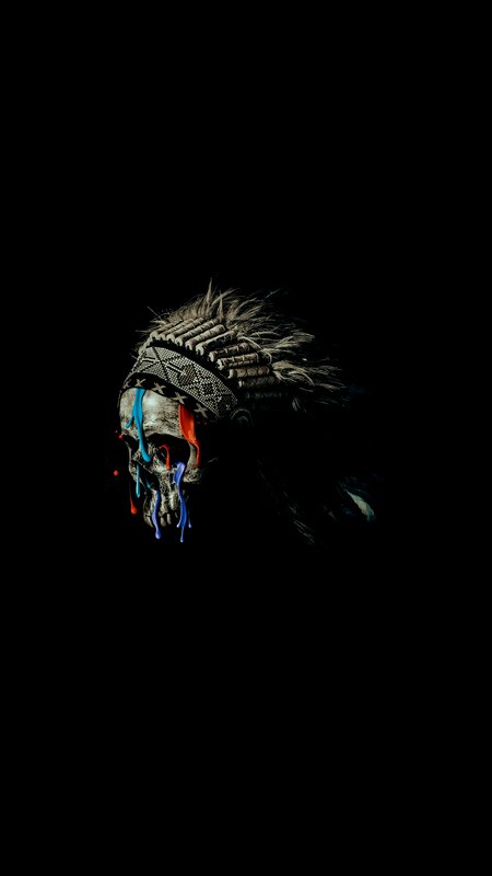 Skull with Headdress