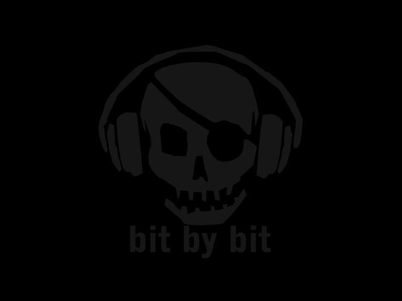 skull with headphones logo