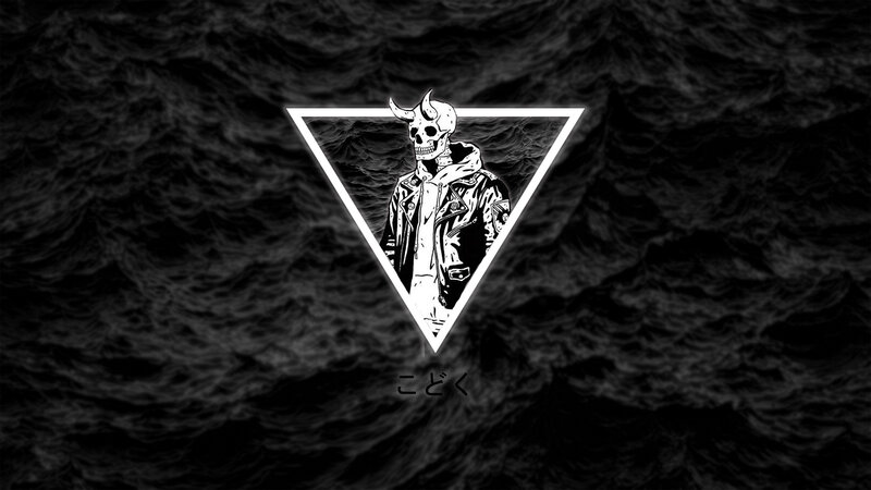 Skull with Horns in Jacket