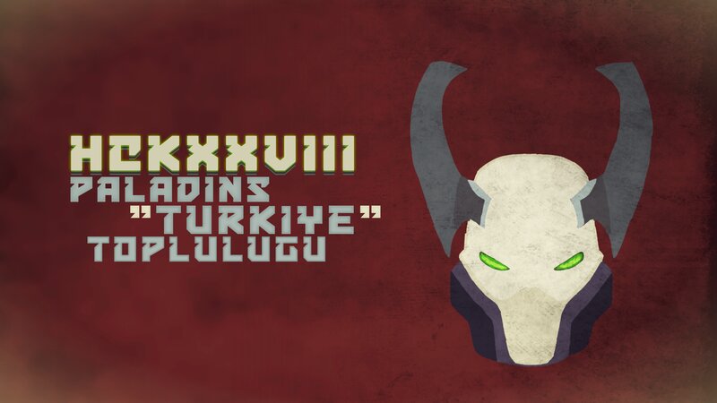 Skull with Horns — Red, Dramatic
