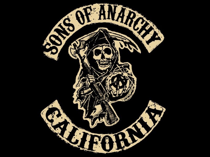 Skull with Scythe — Black, Dark