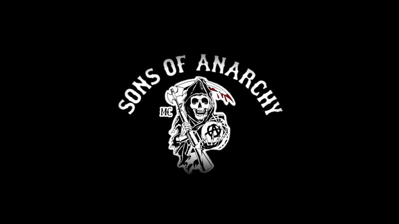 Skull with Scythe — Black
