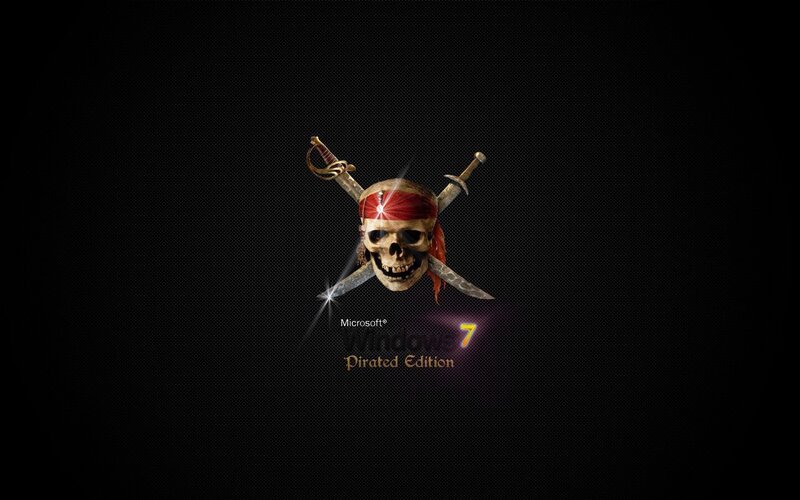 Skull with Swords — Black, Dark