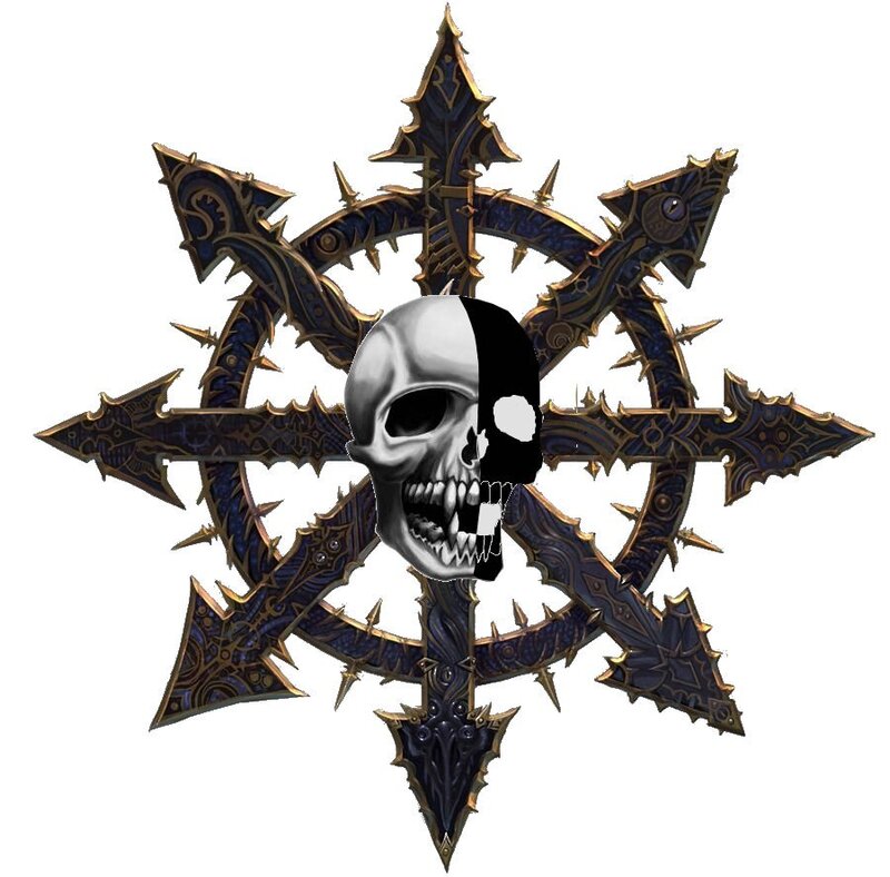 Skull with Symbol