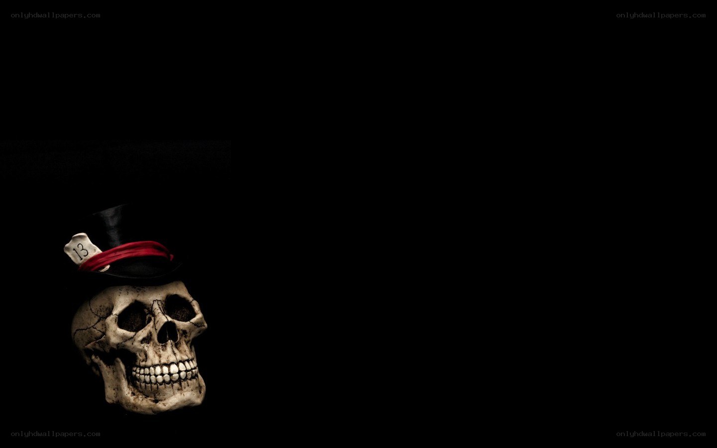 skull with top hat