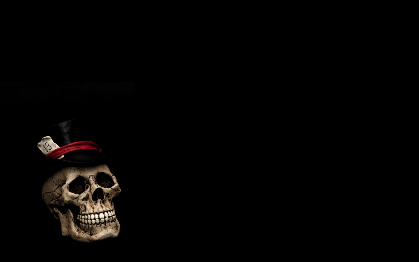 skull with top hat