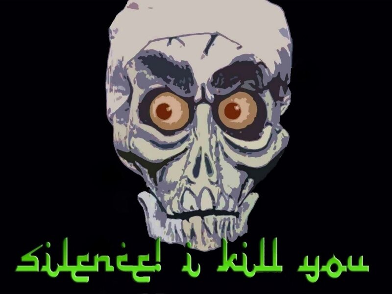 Skull with Wide Eyes