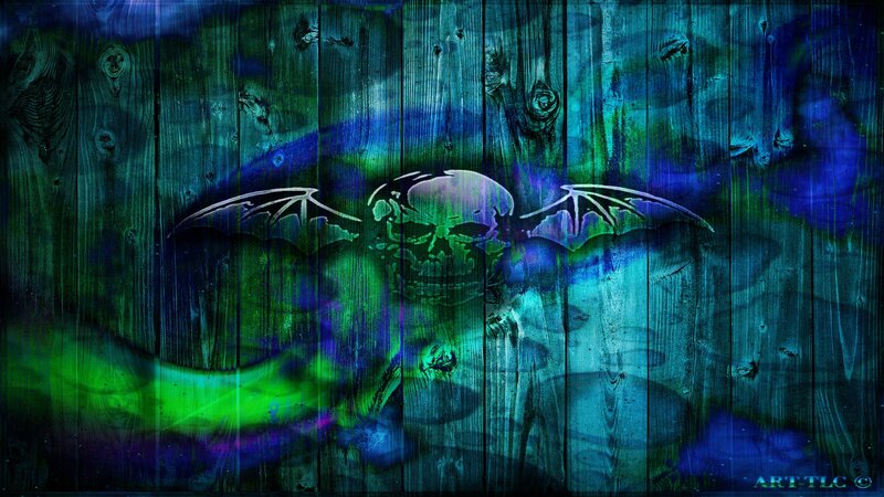 Skull with Wings — Green, Dark, Eerie