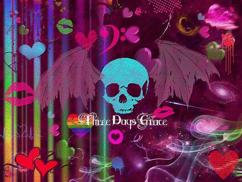 Skull with Wings — Purple