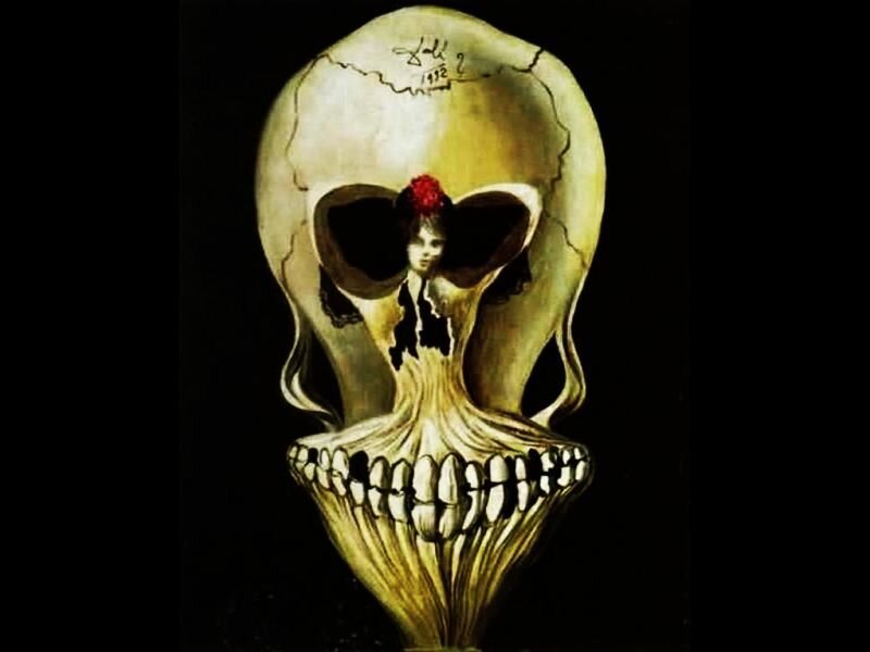 Skull with Woman Inside