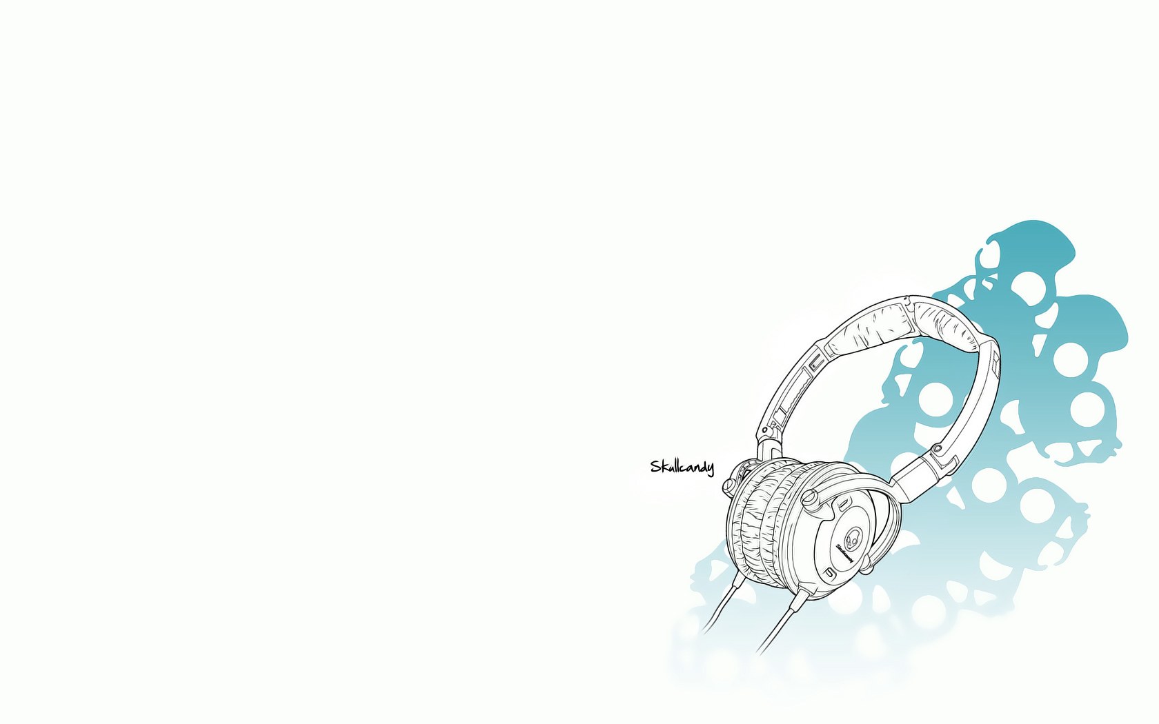 Skullcandy headphones illustration