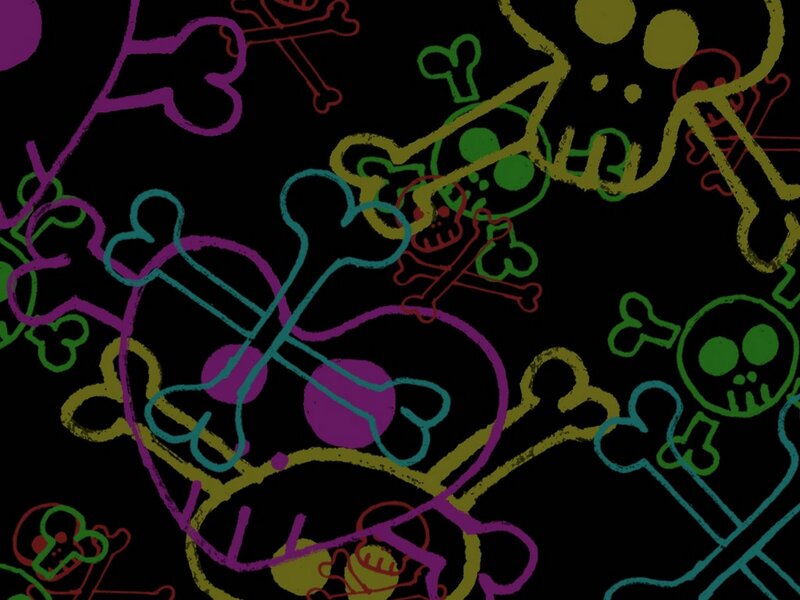 Skulls and Bones Pattern