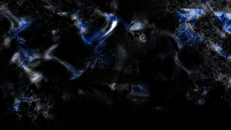 Skulls in Dark Smoke