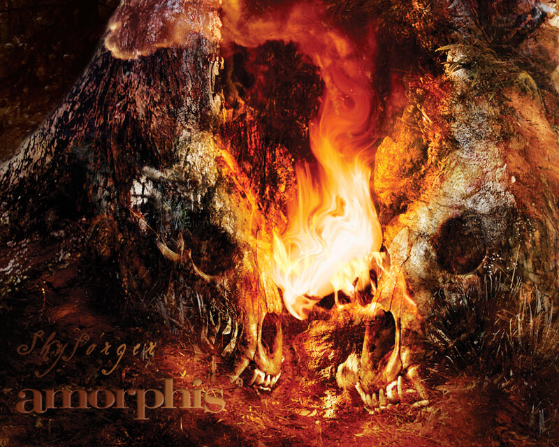 Skulls in Fire