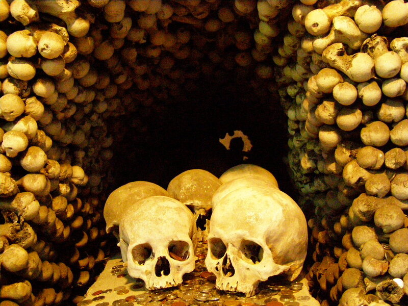 Skulls in Ossuary
