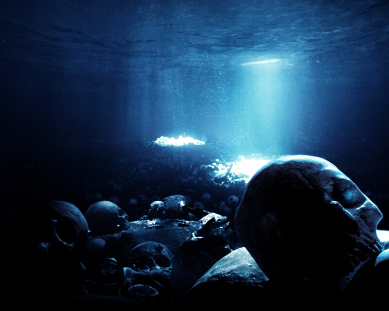 Skulls Underwater