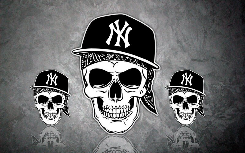 Skulls Wearing Hats