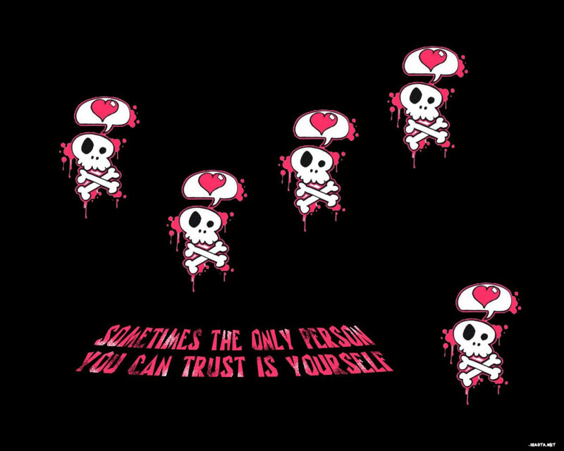 Skulls with Hearts