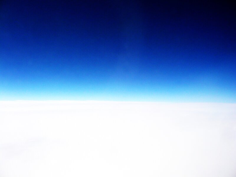 sky above the clouds