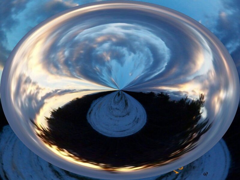 Sky and Landscape in Sphere
