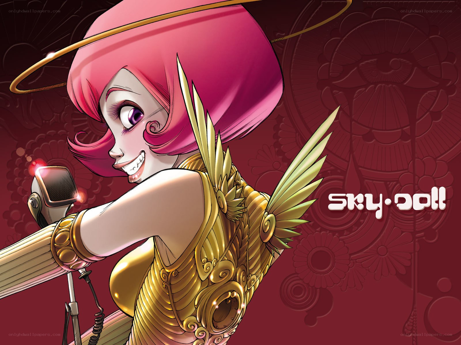 Sky Doll character illustration