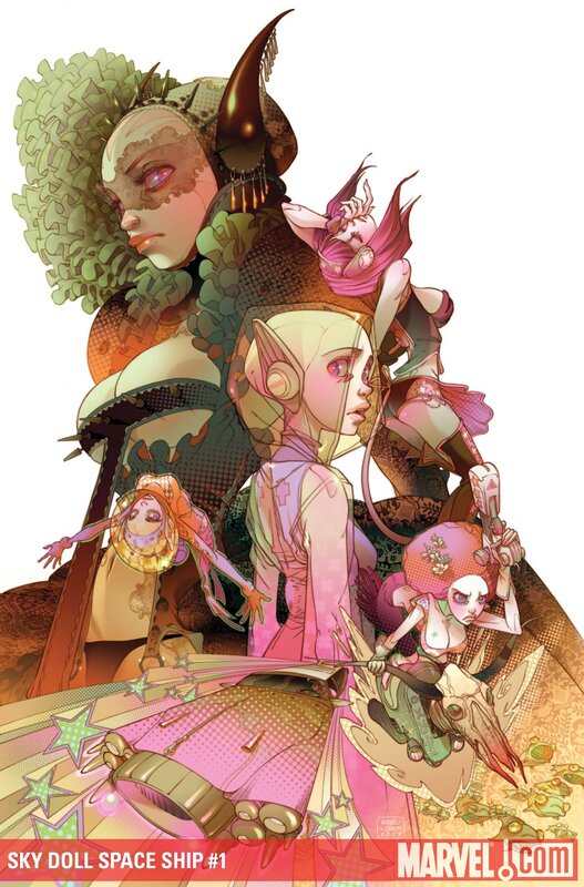 Sky Doll Space Ship #1 cover