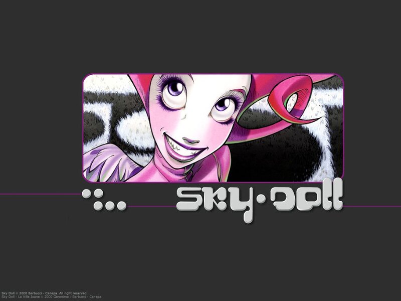 Sky Doll title screen