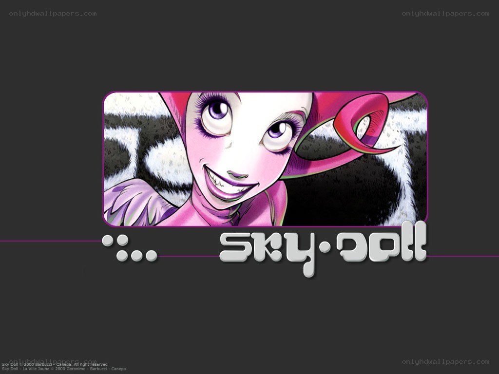 Sky Doll title screen