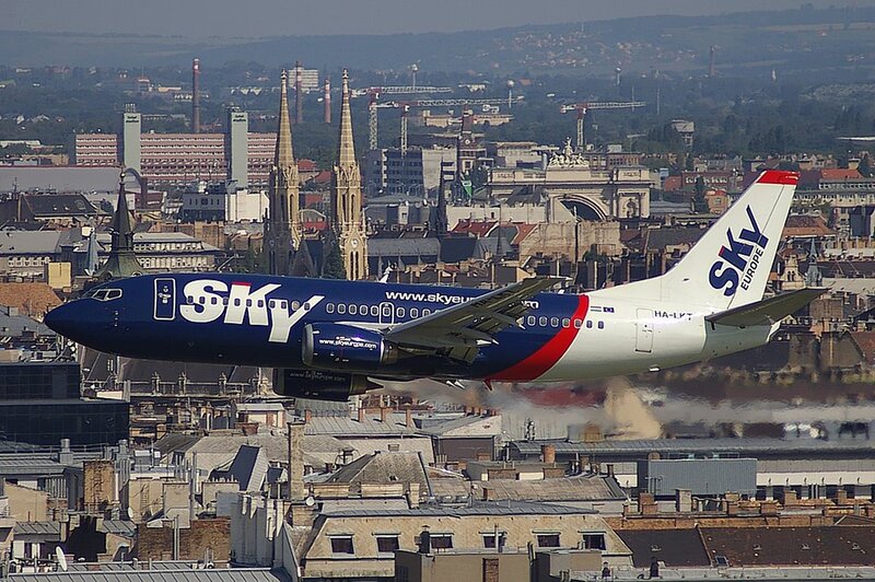 Sky Europe Airplane