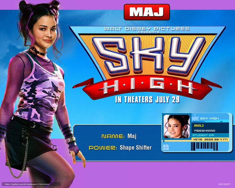 Sky High character poster