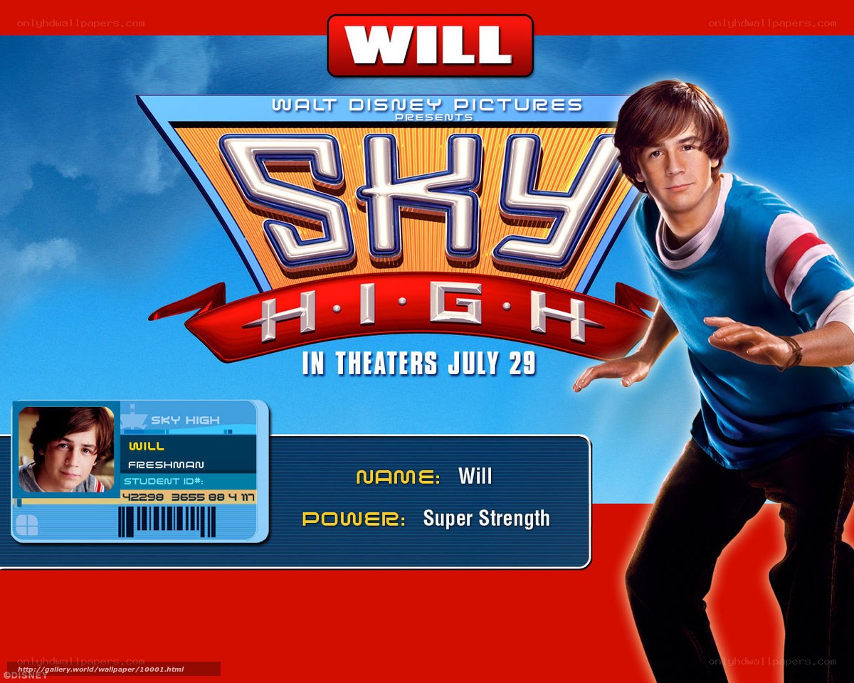 Sky High movie poster