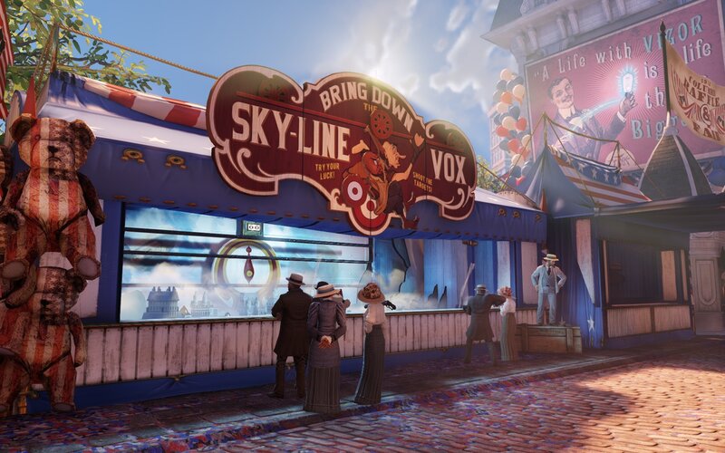 Sky-Line Vox game booth
