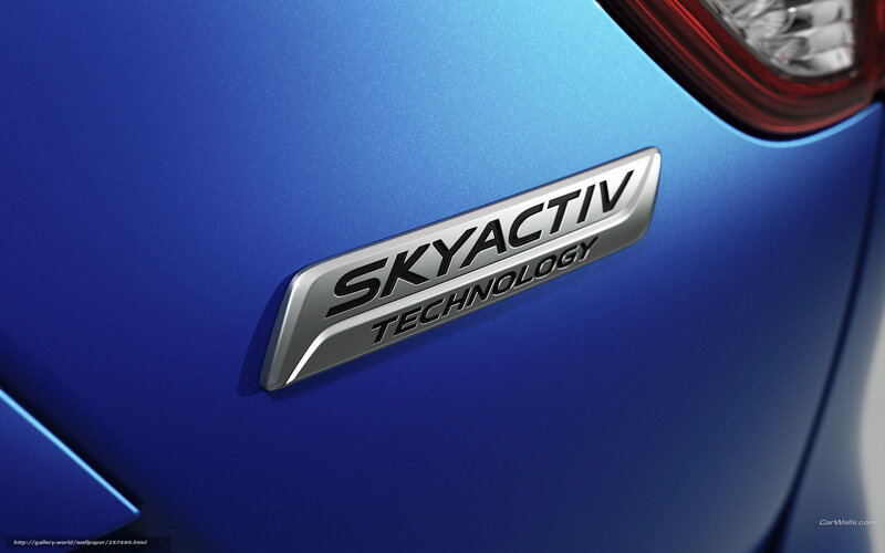 Skycactiv Technology Badge