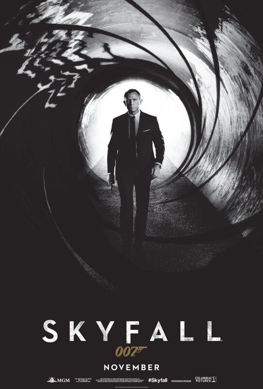 Skyfall James Bond movie poster