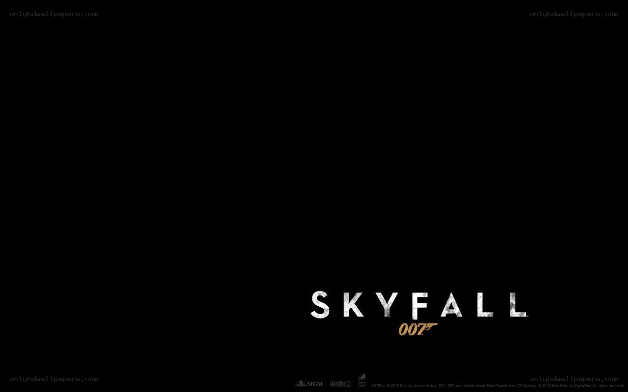 Skyfall James Bond title