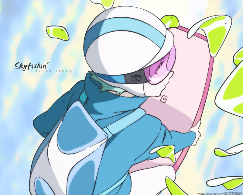 Skyfishin' character art