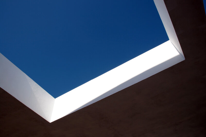 Skylight Opening in Ceiling