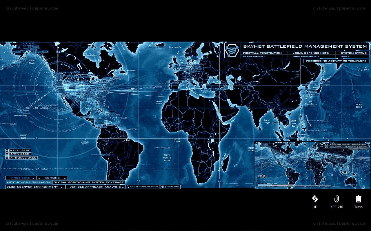 Skynet battlefield management system