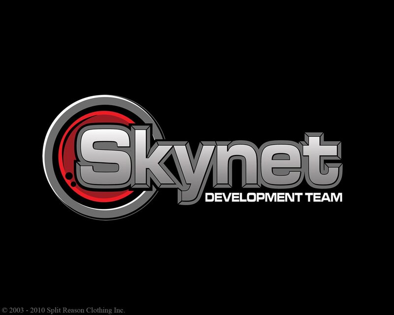 Skynet Development Team Logo — Black